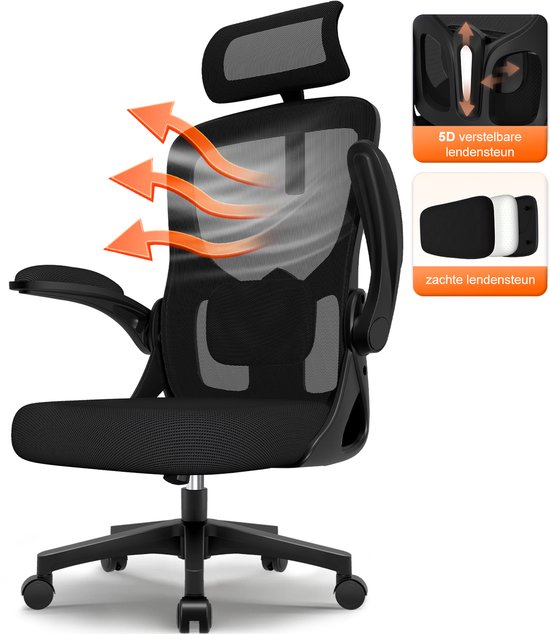 Hiaonyx bureaustoel - ergonomische bureaustoel voor - Hiaonyx - €85,99