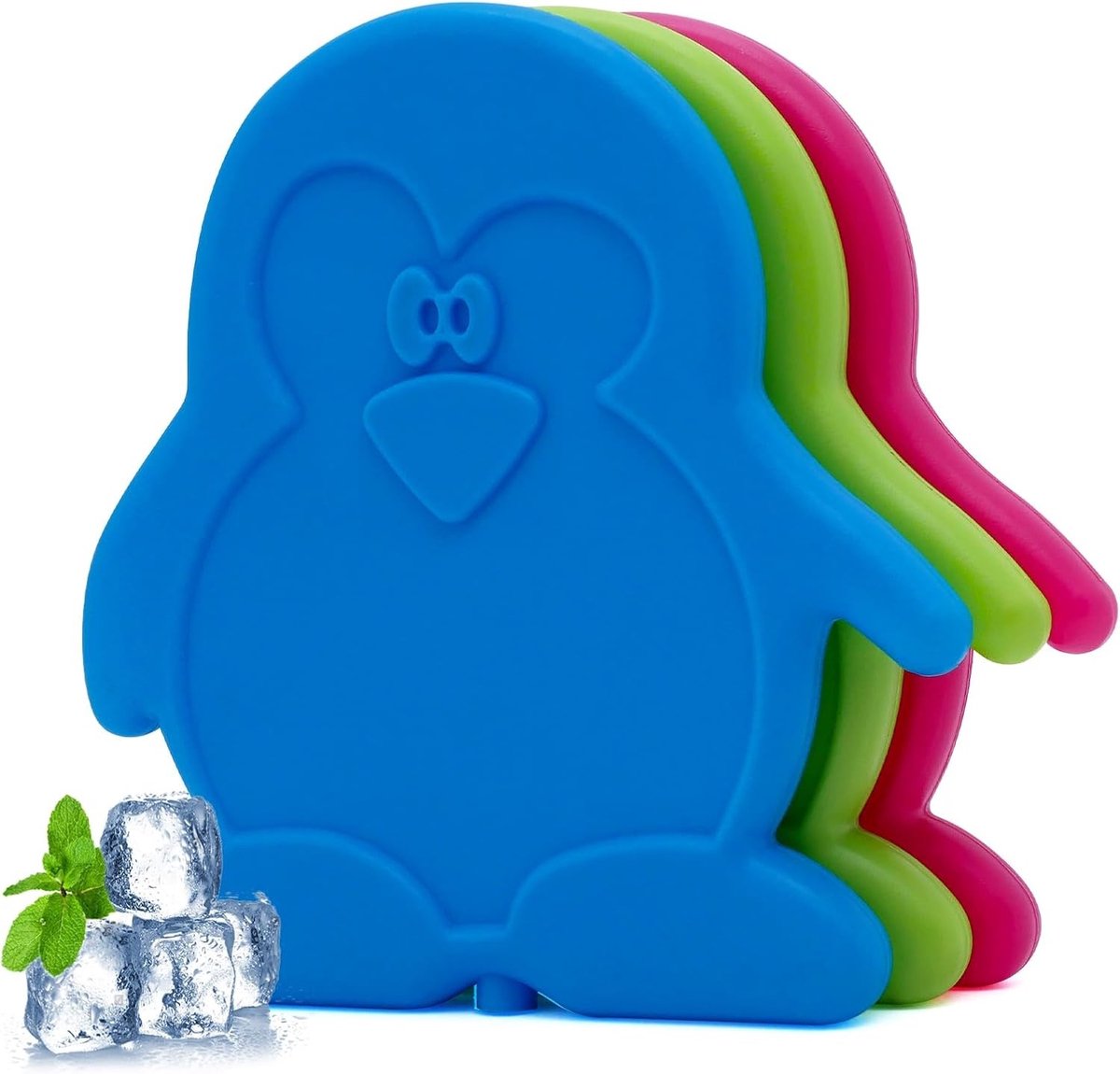 Set van 3 grote koelpacks – Ideaal voor koelers, reistassen, picknicks, kamperen en het koel houden van voedsel