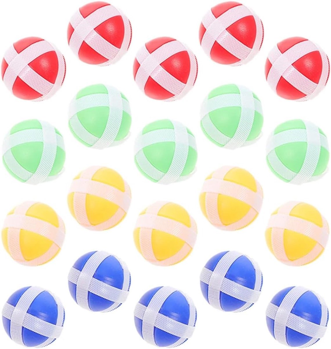 20 Hechballen voor Binnen en Buiten, Speelgoed voor Jongens en Meisjes van 3 tot 5 Jaar, Creatief en Actief Spelletjes