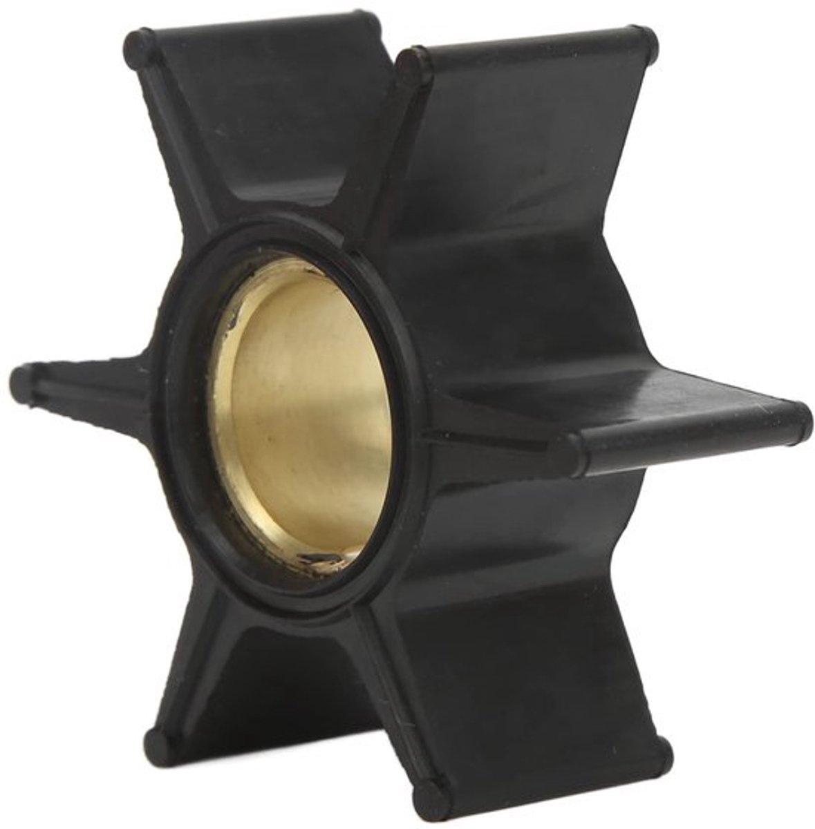Waterpompwaaier Vervanging voor Mariner 20HP - Rubber/Koper - Onderdeelnummer 47‑89982 - 18‑3052 - 89820 - 9‑45311 - Buitenboordmotoronderdeel