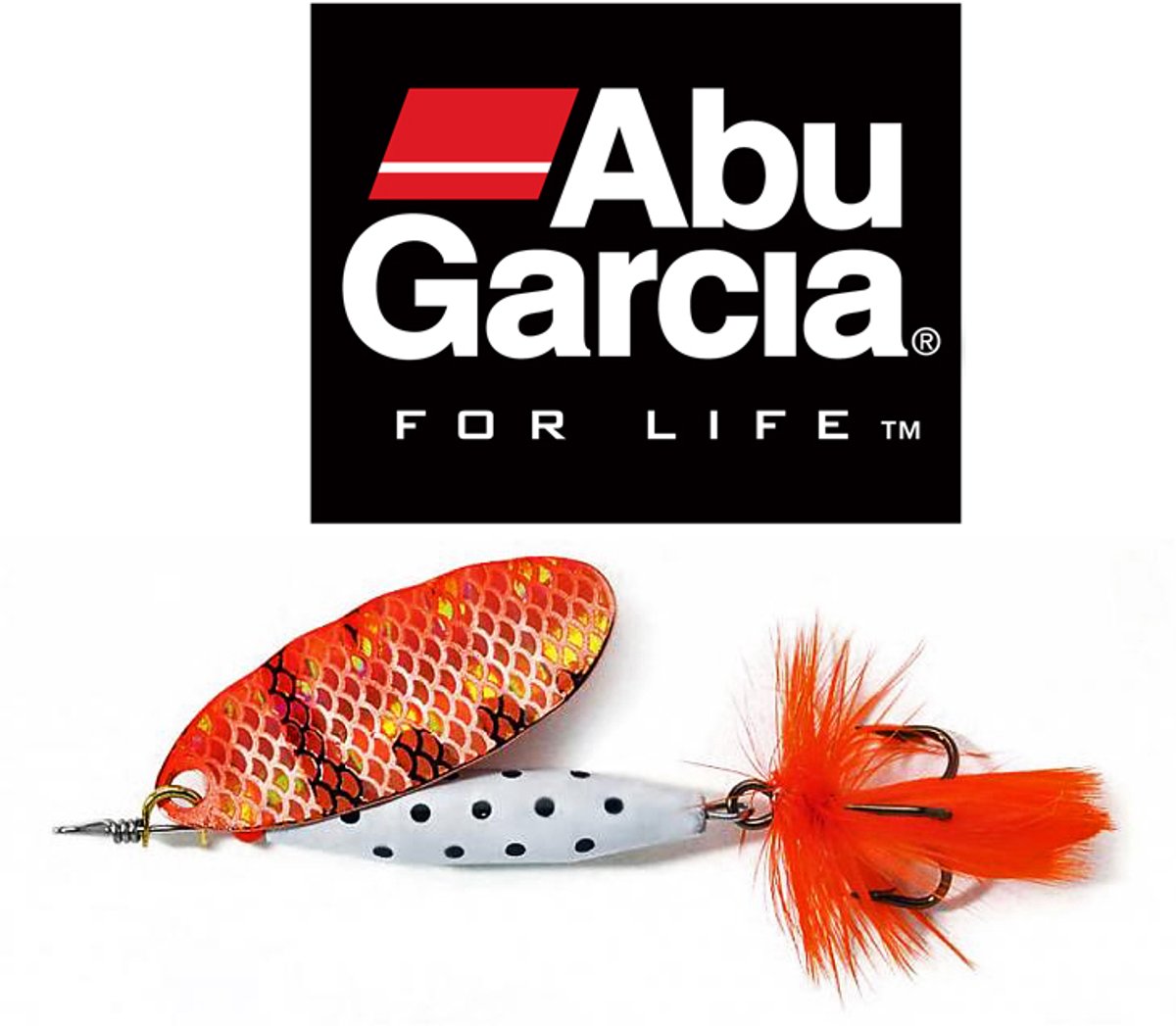 Abu Garcia Reflex Spinner Kunstaas 18 gram Oranje