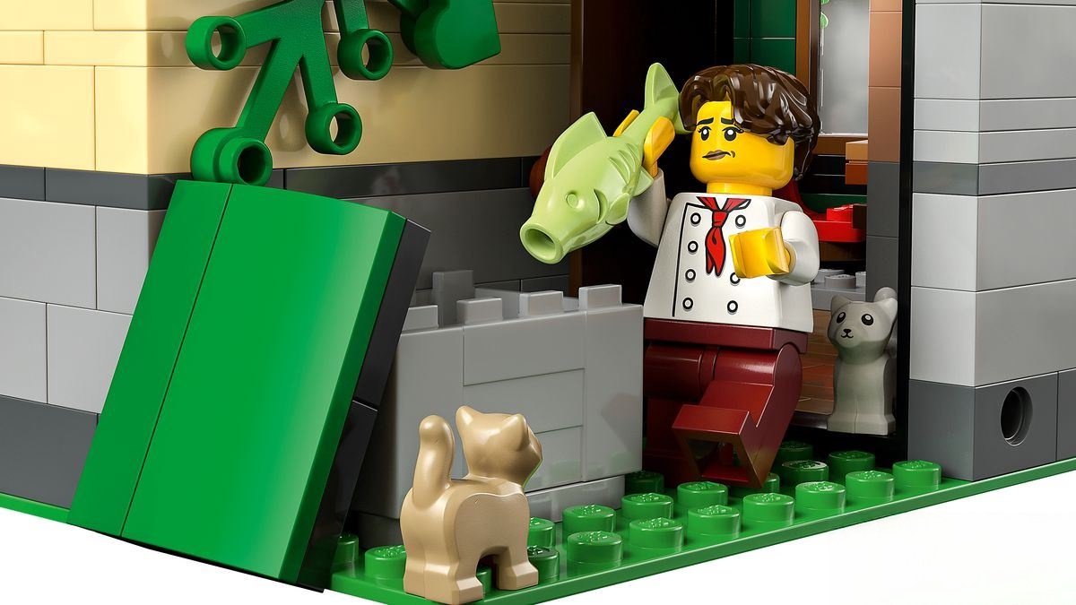LEGO Icons 10350 - Hoekpand in tudorstijl - Tudor Corner — cadeau in Spellen & Speelgoed - foto 7