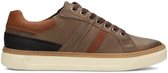 Vaton philos 2 sneakers heren olijfgroen leer