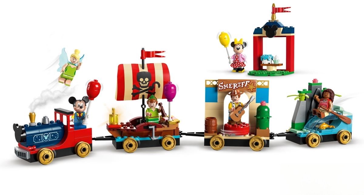 LEGO Disney: Disney Feesttrein Bouwbaar Trein Speelgoed 100e Verjaardag Set - 43212 — afbeelding 13