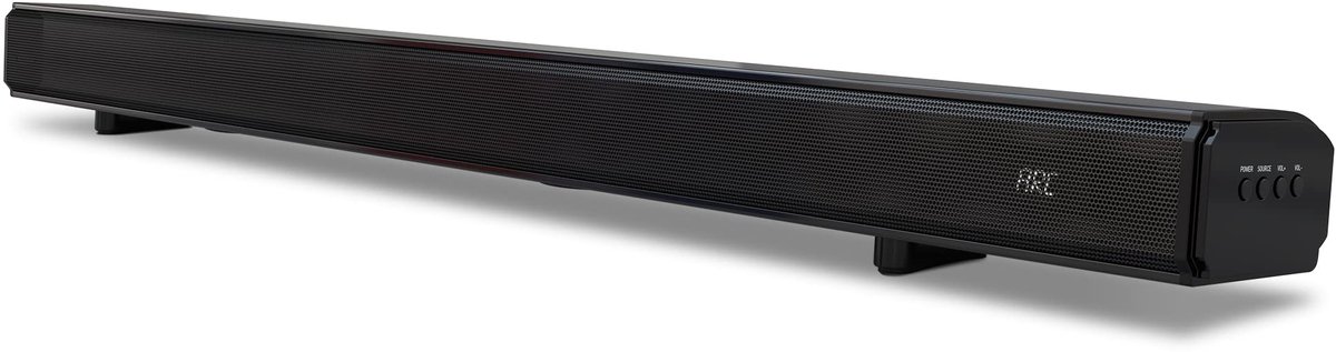 SnelShoppen - Soundbar 2.1-Kanaals 80W met Bluetooth, HDMI, USB, Optisch, Zwart - Ideaal voor TV en Bioscoopgeluid - Perfect voor Feest en Thuisgebrui