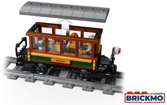 LEGO City Vintage Stoomtrein Trein Speelgoed voor Kinderen van 7 Jaar en Ouder - 60511
