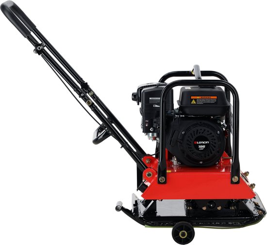 YATO YT-90307 Professionele Benzine Trilplaat - 20 kN - 6,5 PK Loncin G200F Motor - Diepte tot 30 cm - Inclusief Transportwielen & Rubberen Mat - 88 kg van Yato — afbeelding 4