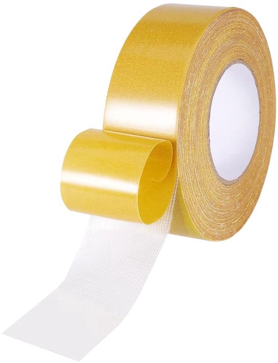 Textieltape 10 meter - Dubbelzijdig - Waterdicht - Extra sterk - Voor kleding/handwerk - 1.5 cm breed - Dubbelzijdig Tape