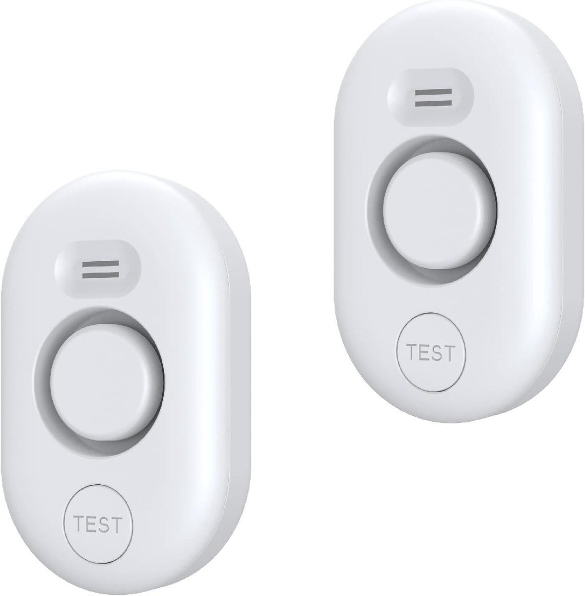 Lekkagemelders - alarmsysteem - Wifi Wateralarm - watermelder - Waterleksensor - Water Lekkage Detector - Waterdetector - Lekdetectie - Flood Lek Alarm - Overloop - voor kelder, afvoer, wastafel en kraan in badkamer, keuken en wasruimte - 2stuks
