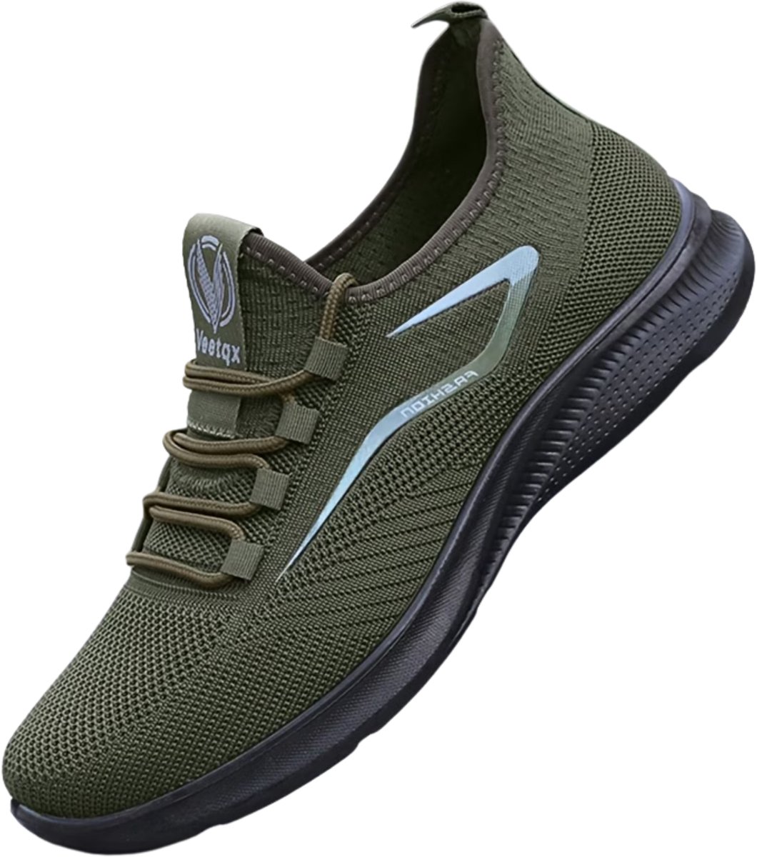 Currero Schoenen Heren Sneakers Comfortabel Wandelschoenen Casual Volwassenen 40.5 Groen