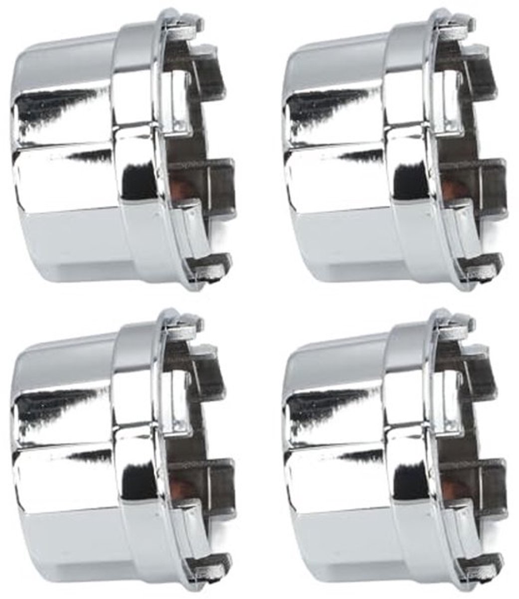 Wielnaafdoppen 4 Stuks - Compatibel met 8/10/12/14 Inch Lichtmetalen Velgen - Duurzaam - Stofcentrum Naafdopafdekkingen - Sportief Ontwerp - Naafdoppen