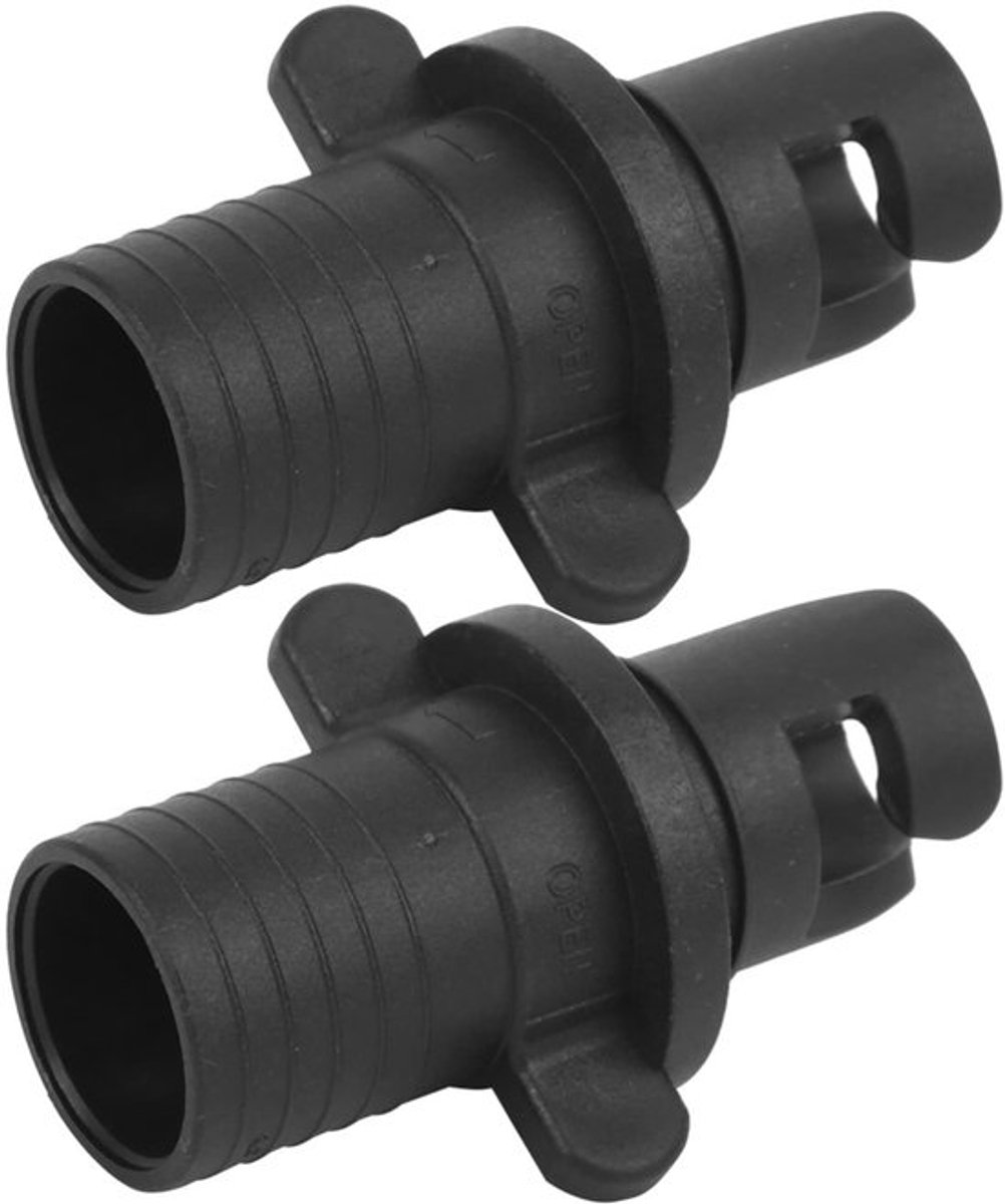 Ventiel Adapter - Inflatie Accessoire - Zwart - Geschikt voor Kajak en Surfplank - Lekvrije prestaties - Ideaal voor opblazen