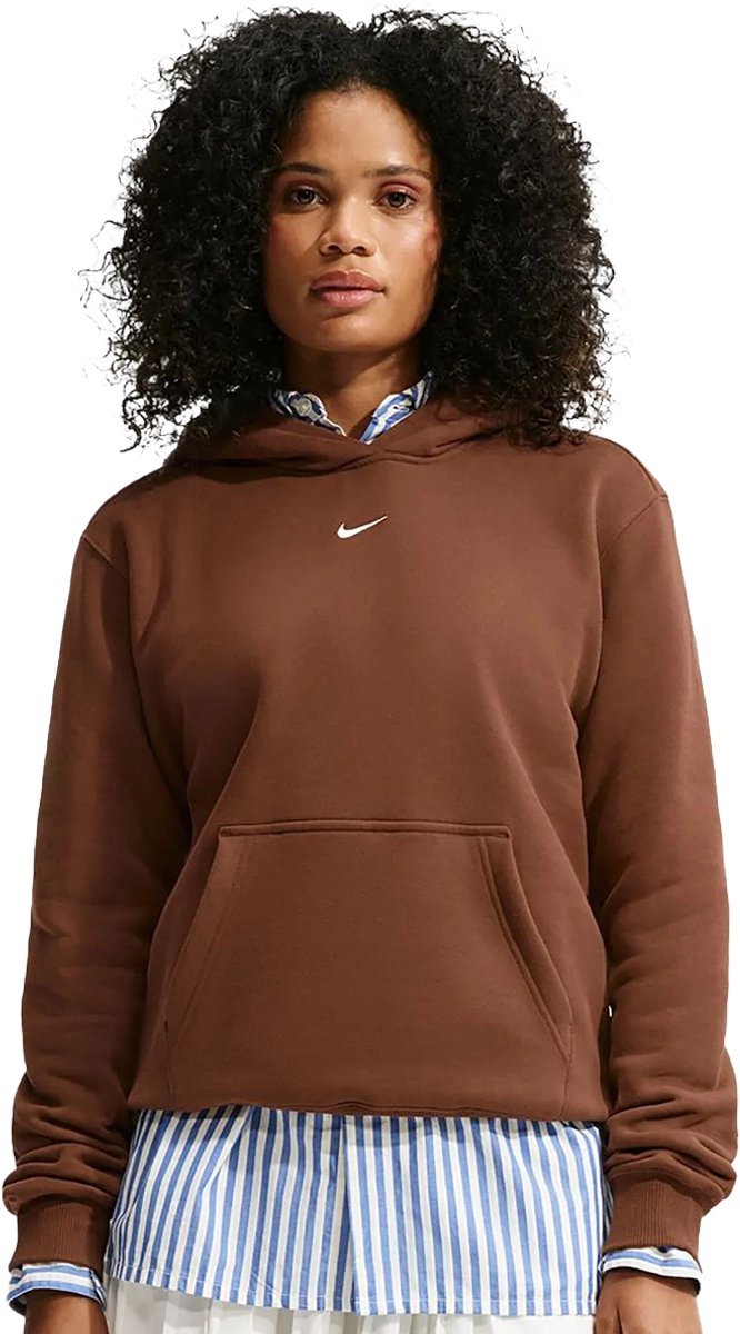 Nike w nk stdo flc mw std po hdy in de kleur . Bruin