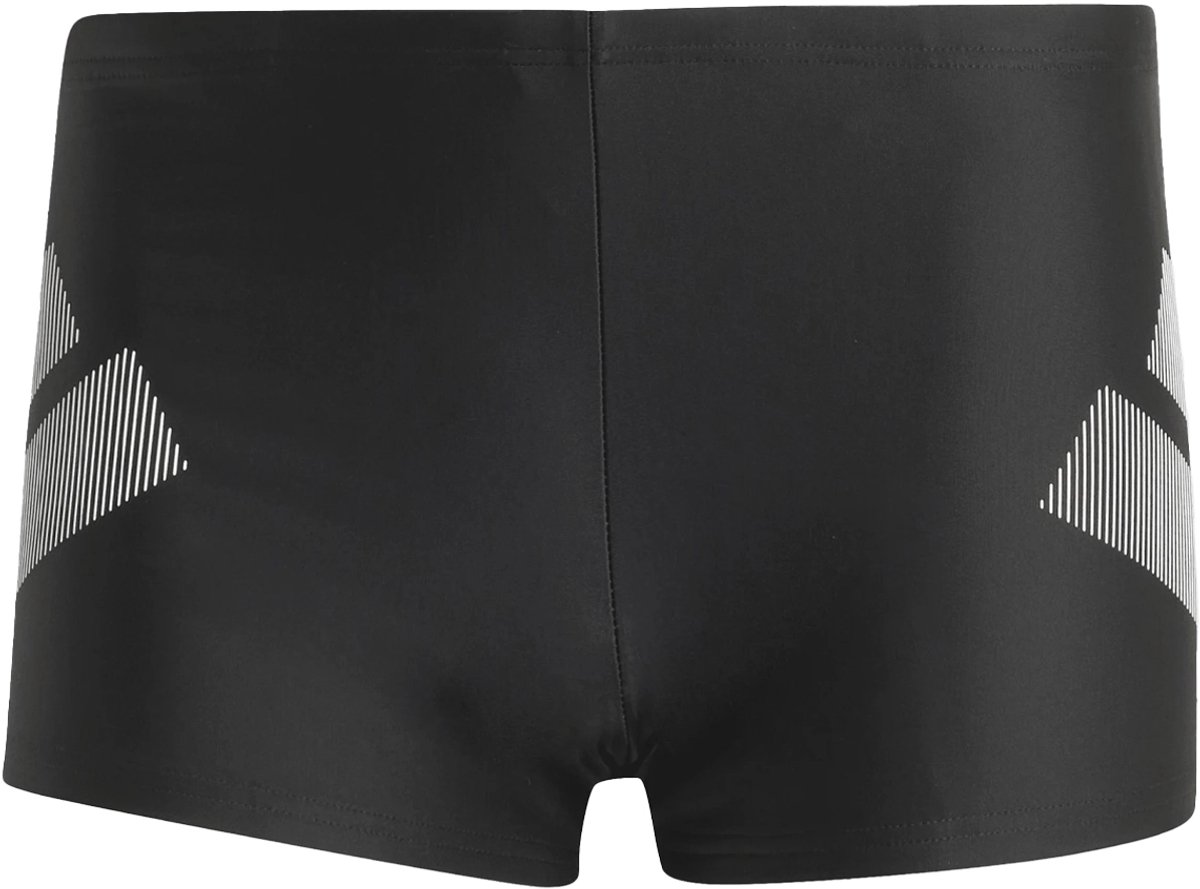 Adidas big bars zwemboxer in de kleur . Zwart