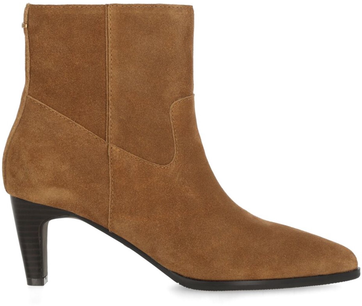 MEXX VERA TATE Enkellaars met Hak-Cognac