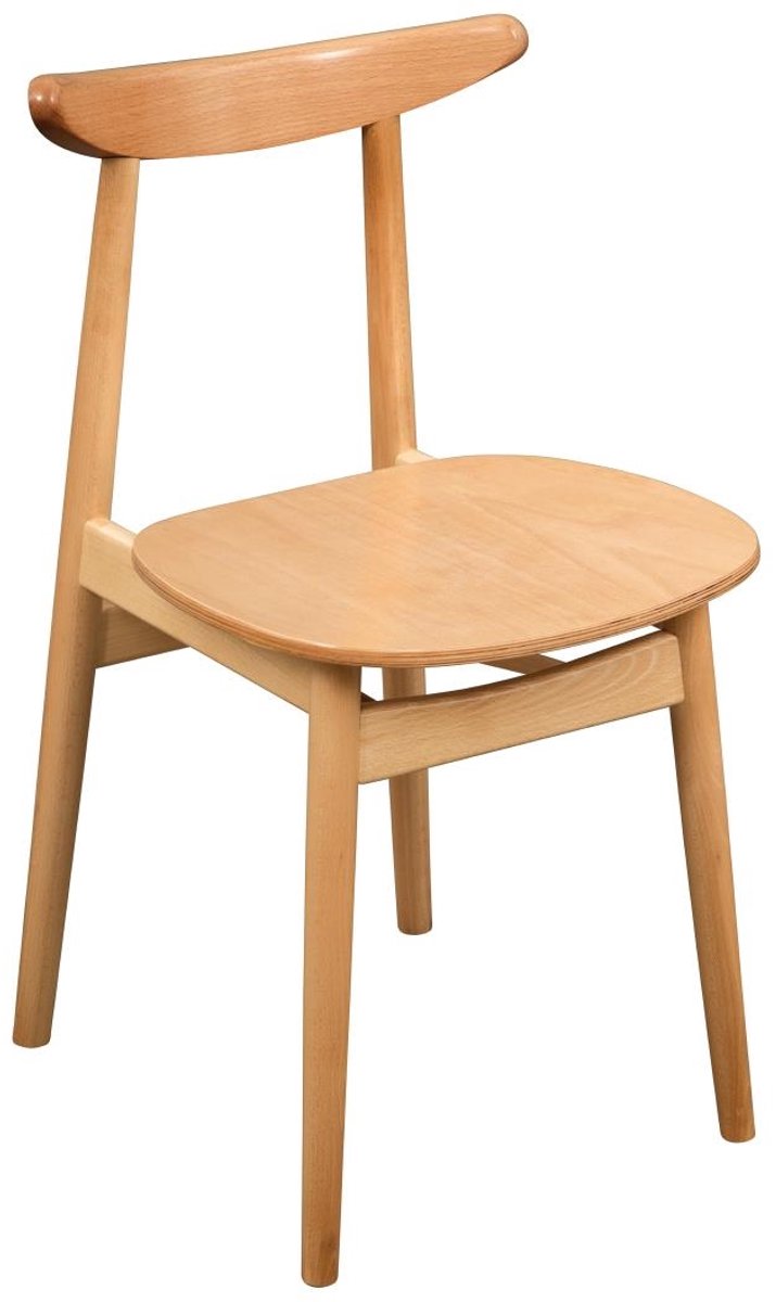 Fameg Beuken Bijzetstoel (pak van 2) - CW007 - Horeca & Professioneel Natuurlijke beuken