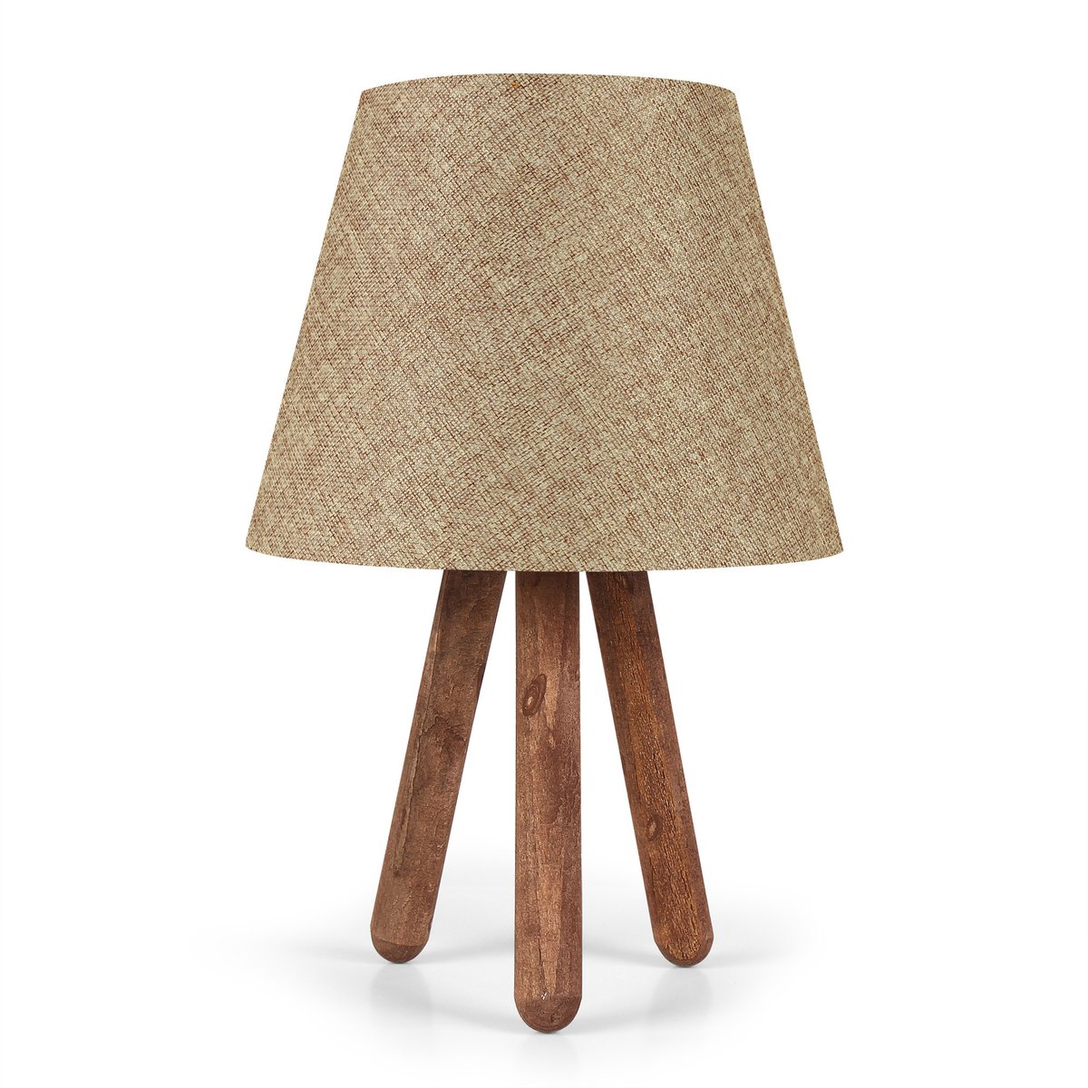 Asir - Tafellamp - Beige, Bruin - 24 x 24 x 26
