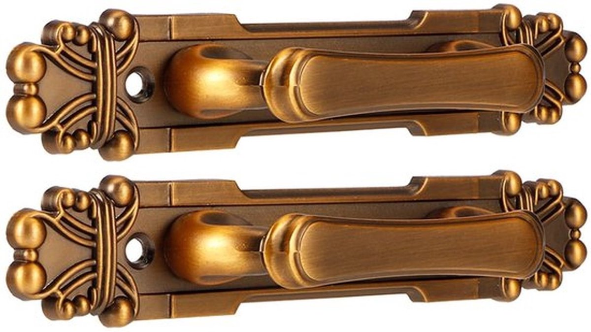 Deurklinken Antiek - Deurklinken Zwart - Deurklinken Voor Binnen - Deurgreep Messing - Meubelaccessoires - Hoogwaardige Zinklegering - Deurgrepen