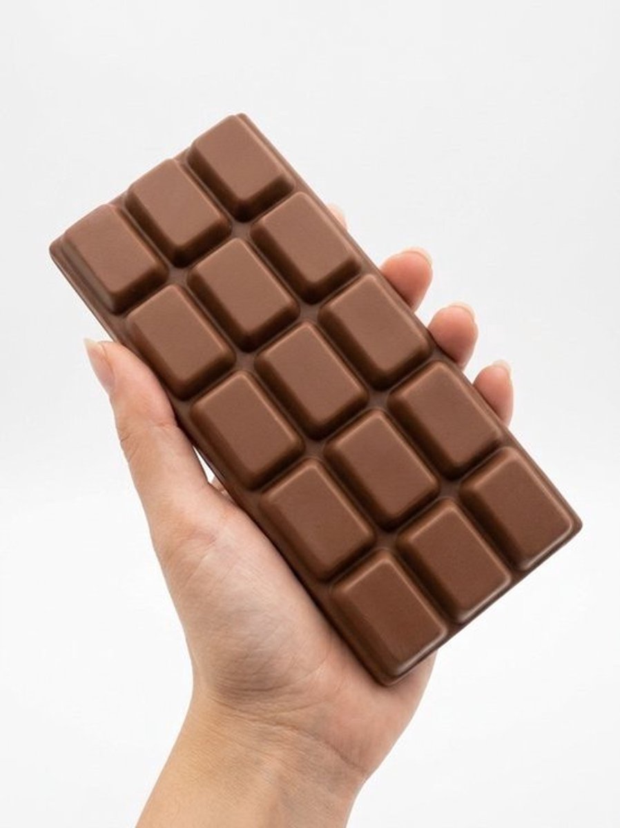 Squishy Chocoladereep - Ultra Soft Slow Rising Fidget Toy - Anti-Stress & Angstverlichting - TikTok trend