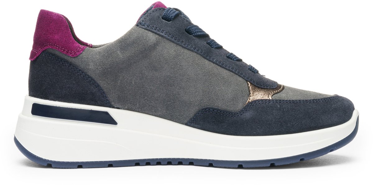ara Sneaker Garda grijs blauw