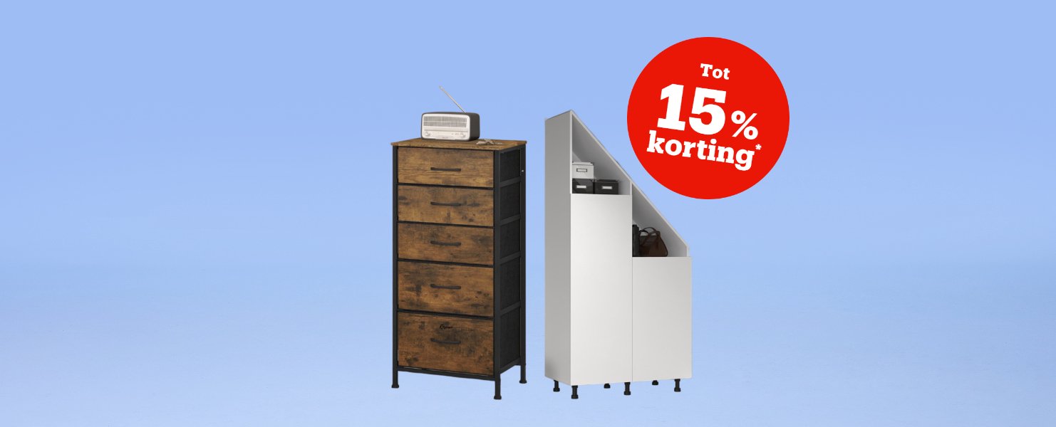 Tot 15% korting* op