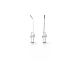 Flossing® Floss Pro Standard Tip Set - 2 Opzetstukken - Opzetstukjes Waterflosser - Vervangtips Monddouche & Flosapparaat - Voor Floss Pro