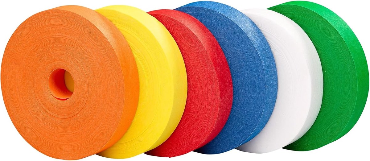 Forestmarkeertape papierband 20 mm x 75 m - blauw - duurzaam - ideaal voor markeren - ShopVlot