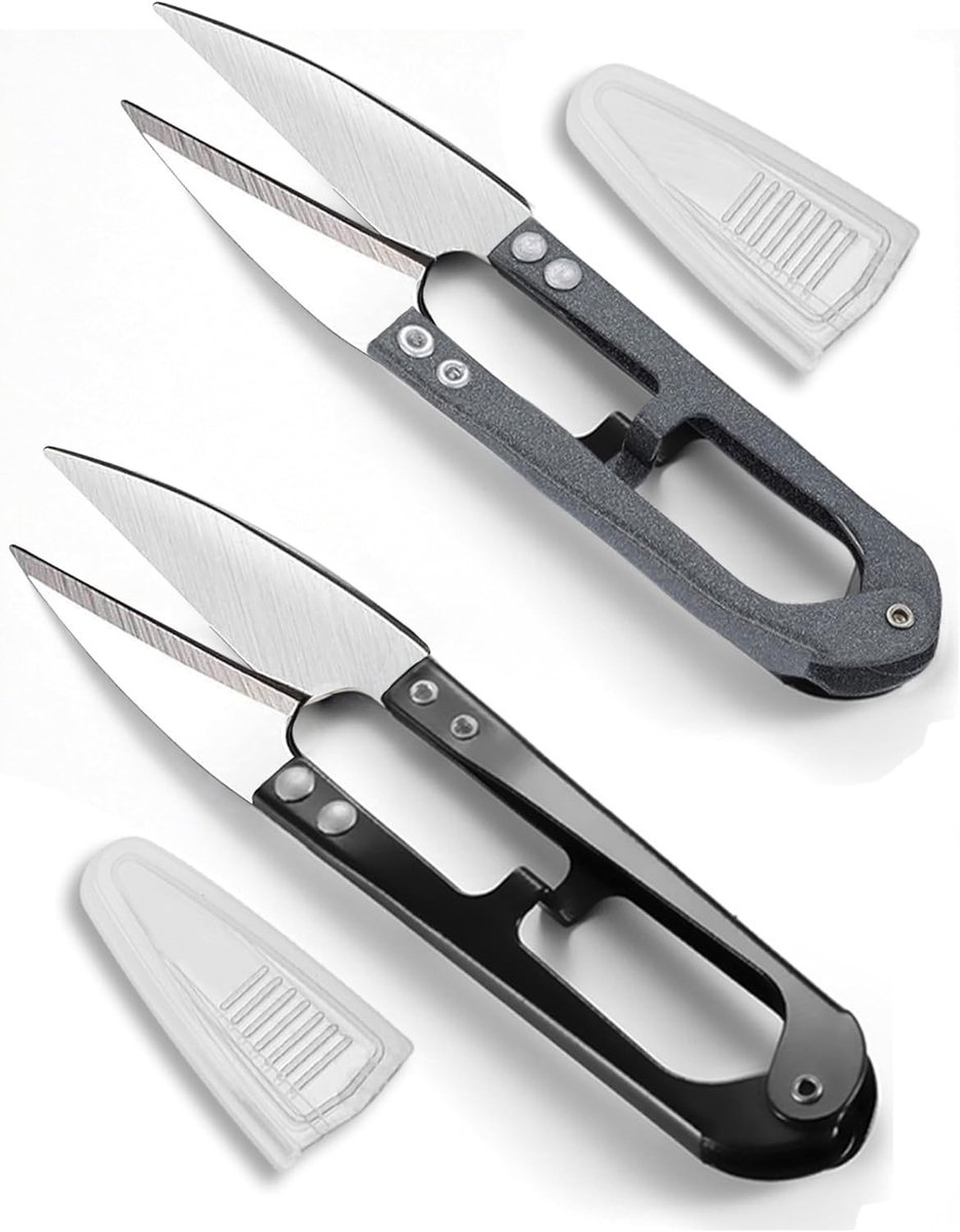 Set van 2 Bonsai Scharen, Mini Secateurs en Draadknippers voor Bloemen, Knutselen en Borduren