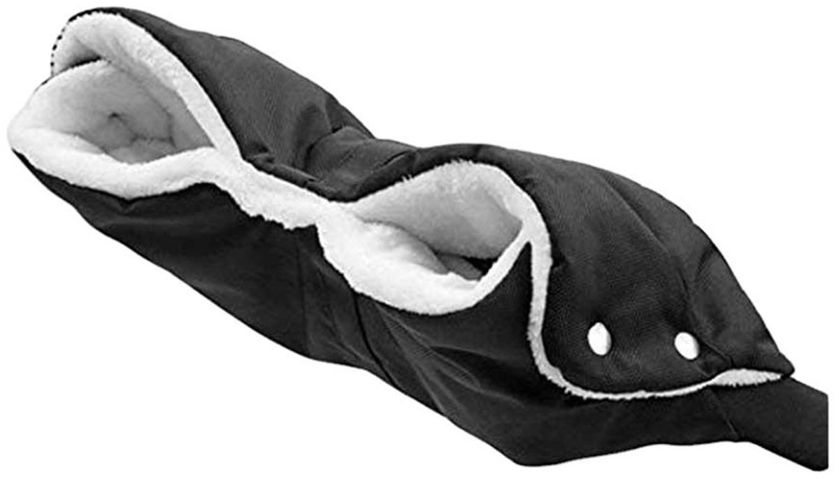 Handwarmer voor kinderwagen Zwart