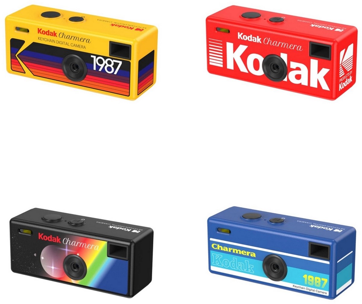 KODAK Set van 3 x Charmera retro-compactcamera's - willekeurig model