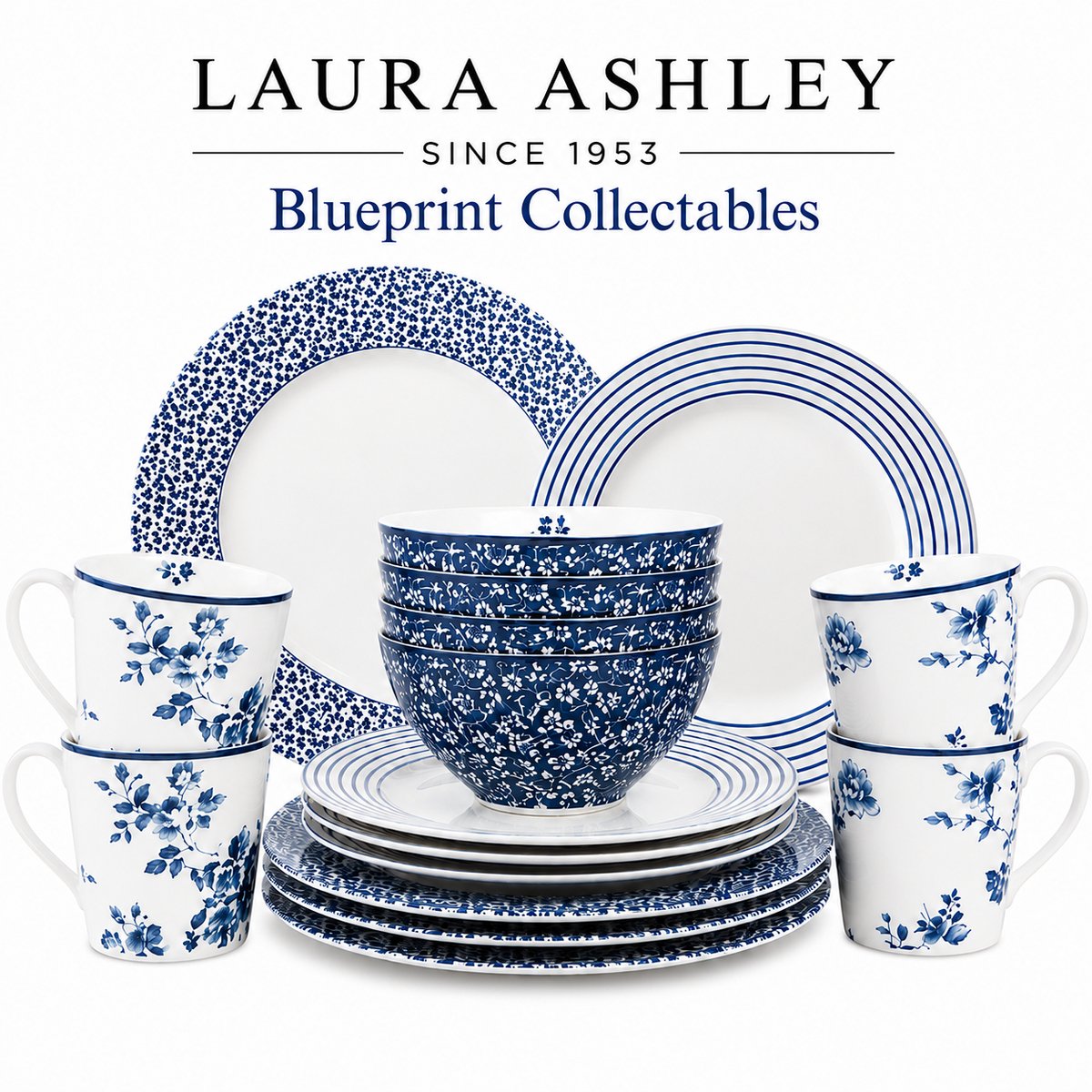 Laura Ashley dinerset (16-delig)
