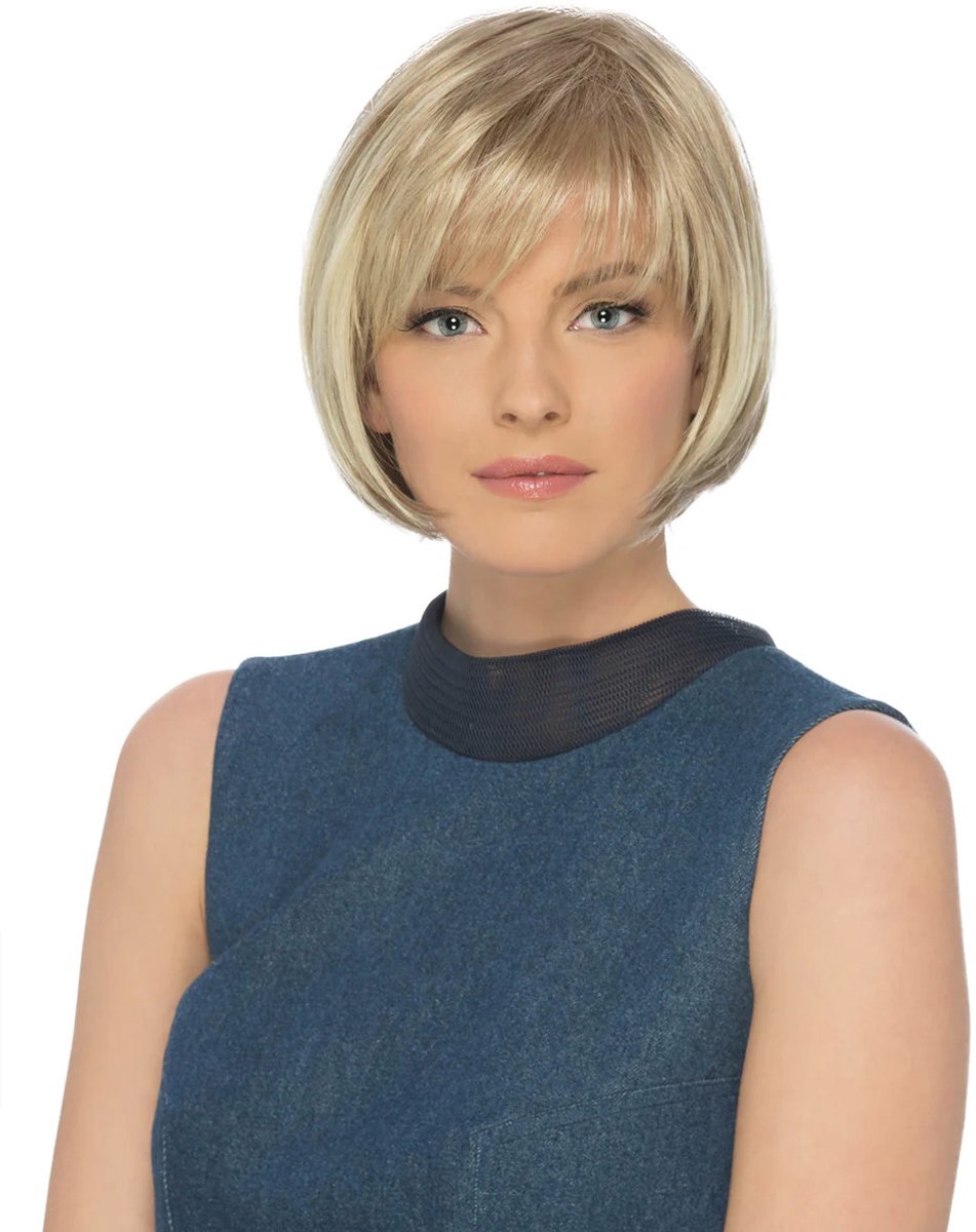 Estetica Designs Petite Charm Pure Stretch Cap Synthetisch Haarwerk - Sunlit Blonde Kort, Blond, Stretchmuts