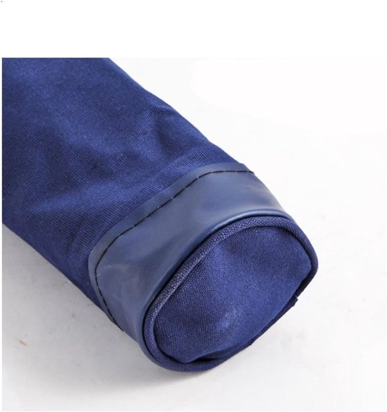 Thijox - Vissende Hengeltas met Schouderband - Grote Capaciteit Viskoffer Hoes - Lange Canvas Hengeltas 1.4m in Blauw - Uniseks voor Vissersuitrusting — afbeelding 2