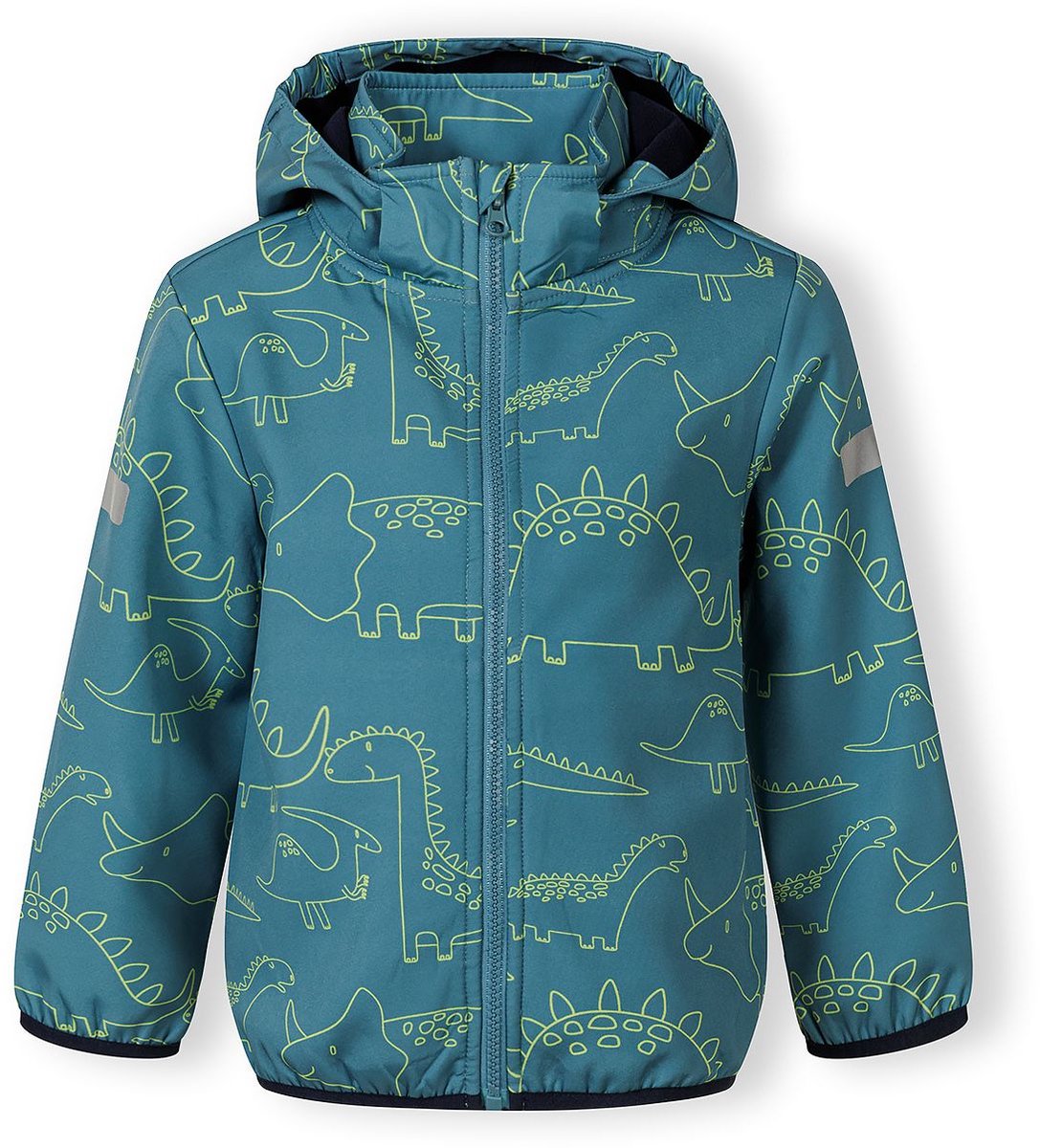 Minoti zomerjas jongens softshell dinosaurus - met capuchon