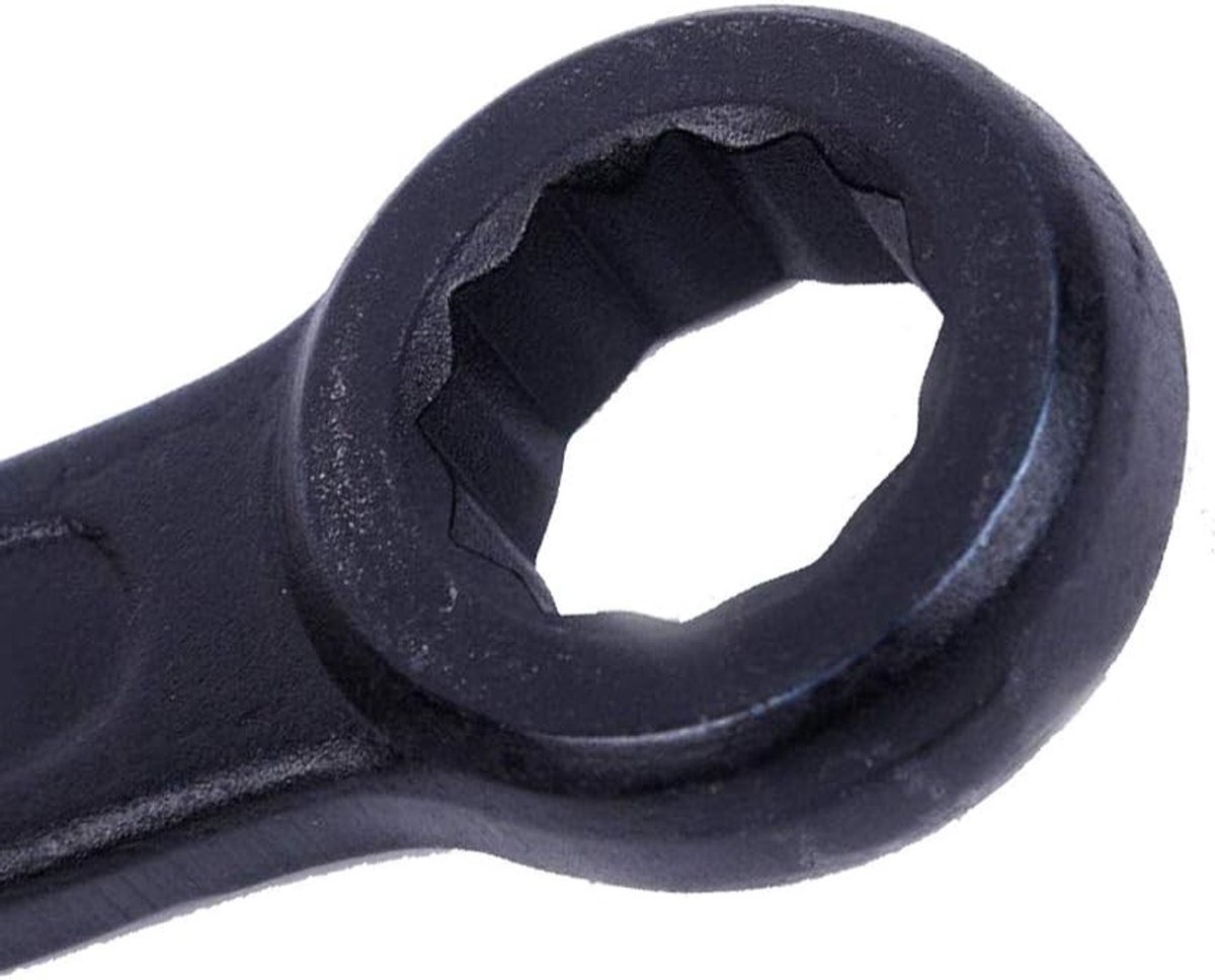 Zwarte Ring Sleutel met Box Eind voor Slaan - 50mm, Professioneel Gereedschap voor Klussen