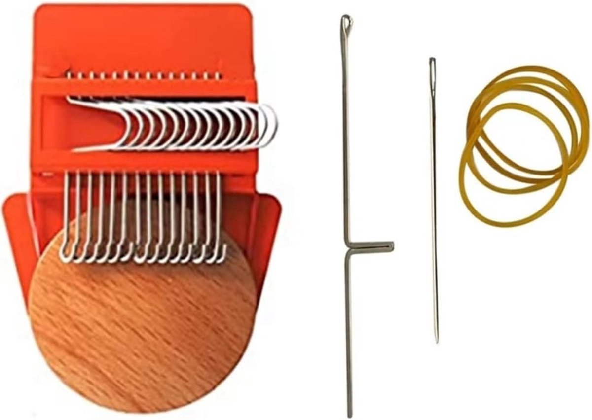 Mini Loom Weave Tool Kit voor Huishoudelijk Gebruik - Breimachines voor Snel en Efficiënt Weven