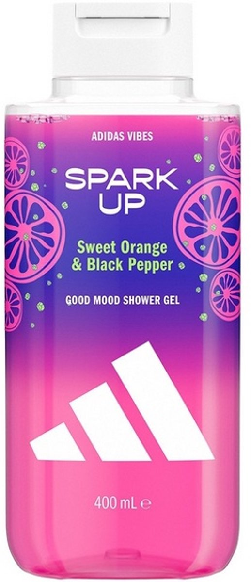 ADIDAS VIBES SPARK UP SHOWER GEL DOUCHEGEL 400 ML