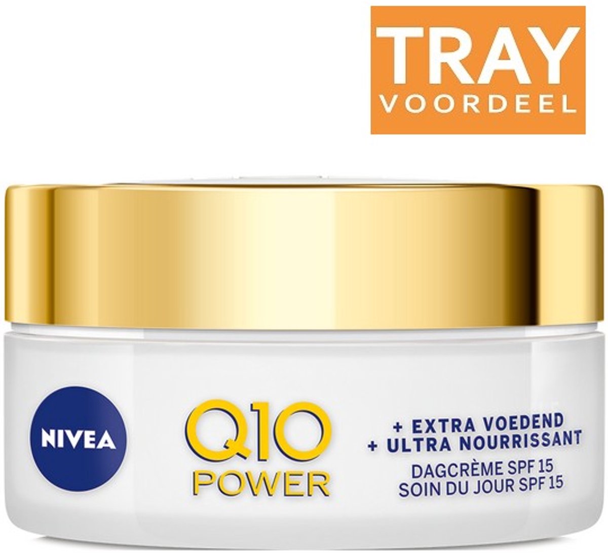 NIVEA Q10 POWER ANTI-RIMPEL + EXTRA VOEDEND DAGCREME 12 X 50 ML