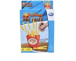 Spel De Frietjes Eruit Trekken – 2 tot 4 spelers – grappig behendigheidsspel – familiespel – kinderspel – cadeautip