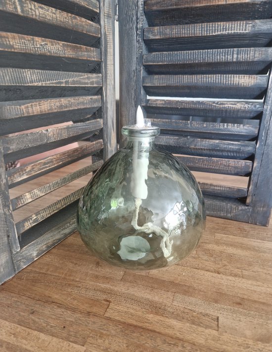 Countryfield/ LED /Olielamp /Glas/Vaas — afbeelding 3