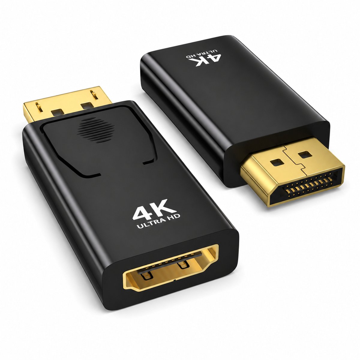Bol.com Ninzer DisplayPort naar HDMI Adapter - DP naar HDMI Converter - 4K Ultra HD - DisplayPort Male naar HDMI Female - Voor, ... aanbieding