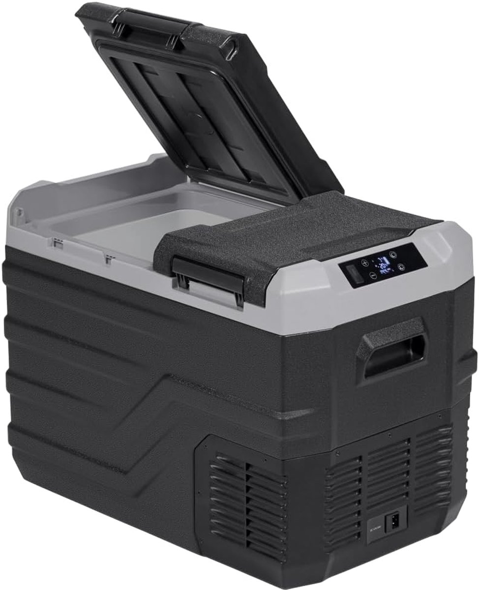 Thijox - HyCooler Life 40L Compressor Koelbox 12V 230V - Dual Zone Koelen & Vriezen Tot -20°C - Ideaal voor Camping, Feest, Buitenactiviteiten