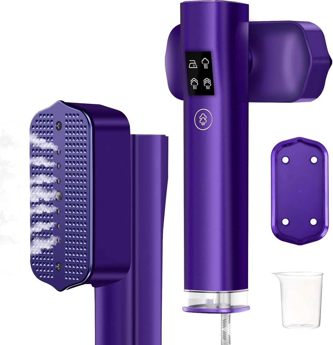 Thijox - Verticaal Stoomstrijkijzer 2-in-1 Reisstrijkijzer en Handstomer, 1200 W, 100 ml Waterreservoir, Snelle Verwarming, Draagbaar Kledingstomer vo