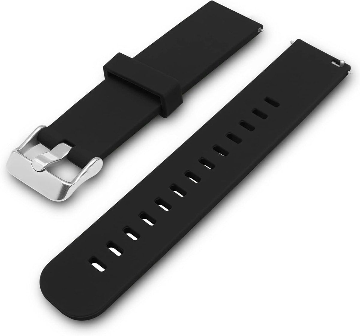 Silicone Watch Band Straps 22mm 20mm 18mm, Replacement Straps Straps for Smart Watch, Soft Rubber Replacement Bands - ShopVlot