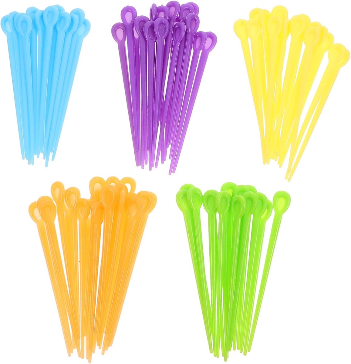 Thijox - 180 stuks haarkrullers voor vrouwen, duurzame haarrollers, kappersgereedschap, kleurrijke styling-accessoires voor perfecte krullen en golven
