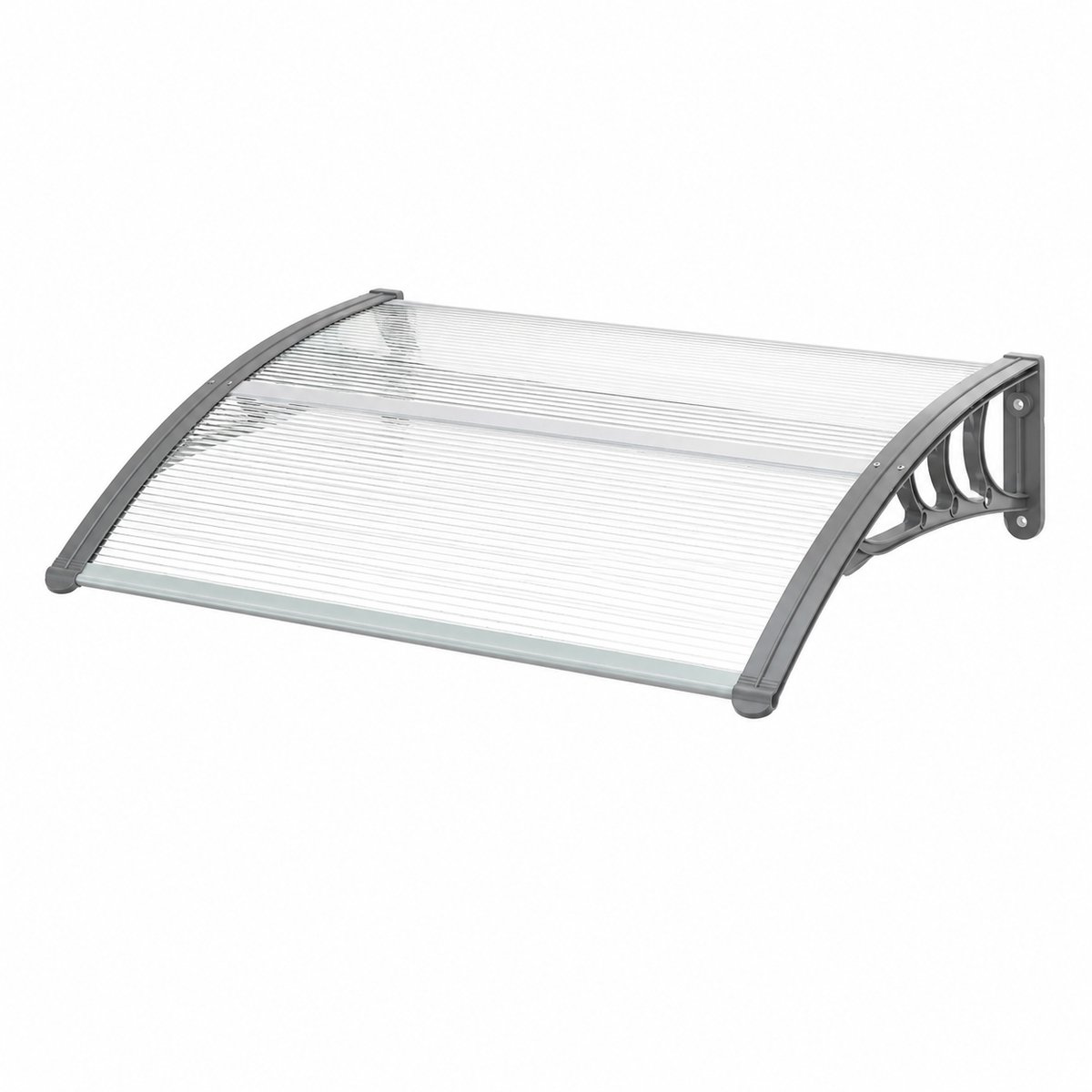 Atlasyx luifel - Deurluifel - Voordeur luifel - Zonwering deur - Deur overkapping - Luifel zonnescherm - 100 x 75 x 23 cm