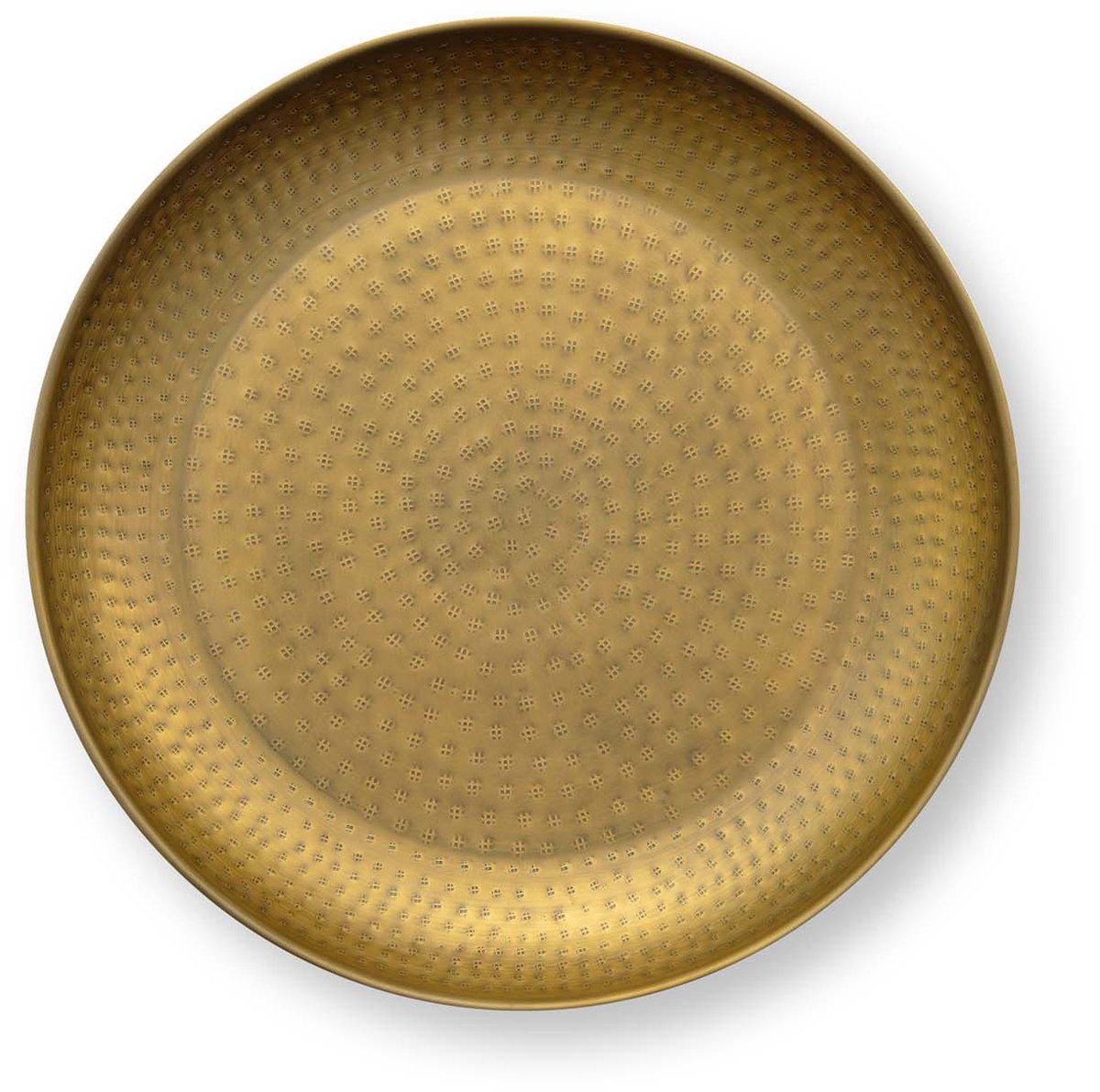 vtwonen - Dienblad - Metaal - Goud - 40x5.5 cm
