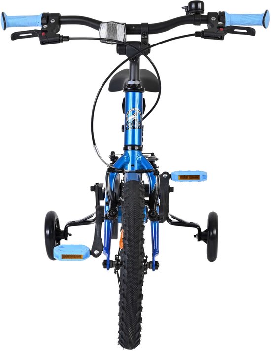 Volare Venom Kinderfiets - Jongens - 14 inch - Blauw - Twee handremmen — afbeelding 2