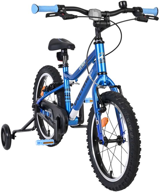 Volare Venom Kinderfiets - Jongens - 16 inch - Blauw - Twee Handremmen van Volare — afbeelding 3
