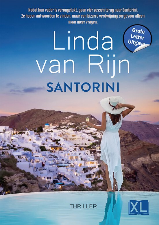 Santorini - Grote Letter Uitgave
